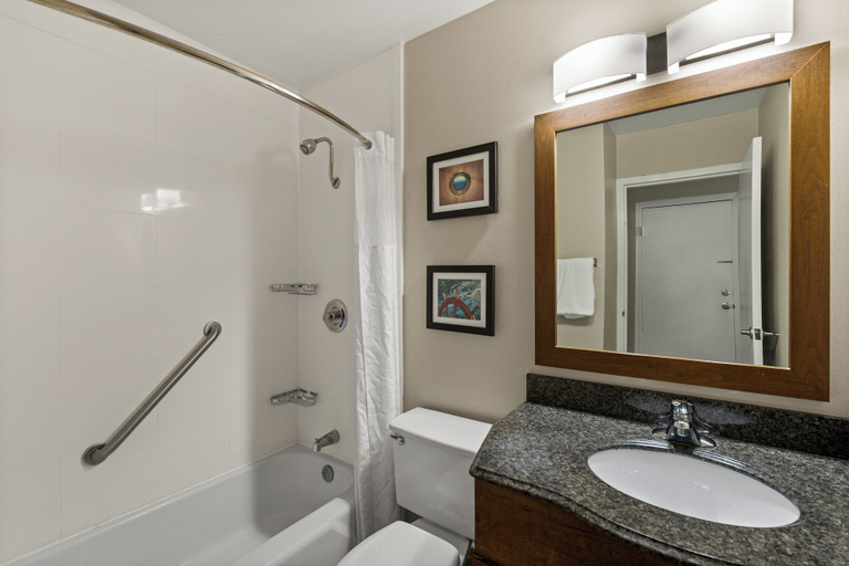 Bathroom 4, Comfort Inn South Oceanfront, Dare