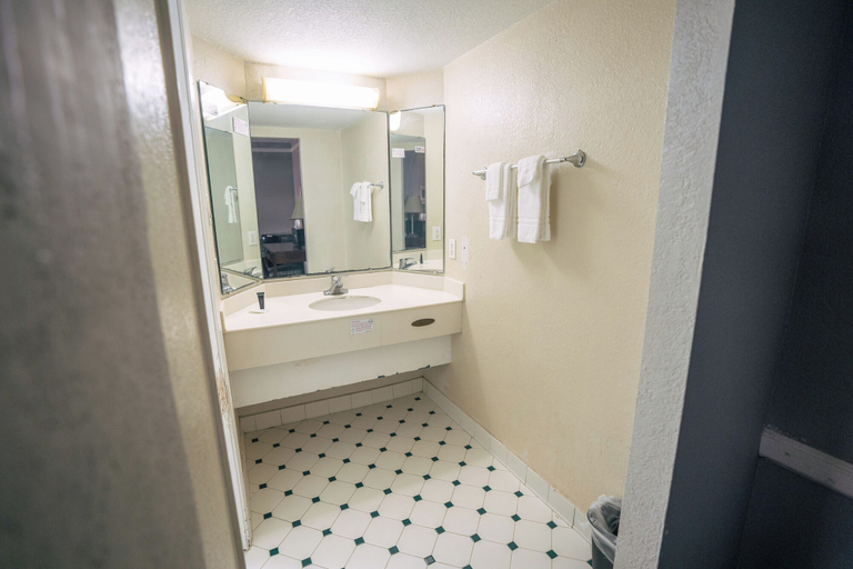 Bathroom 4, Guest Inn & Suites, Gwinnett
