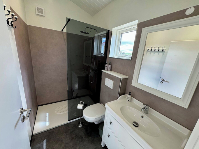 Bathroom 3, Hotel Lækur, Rangárvallahreppur