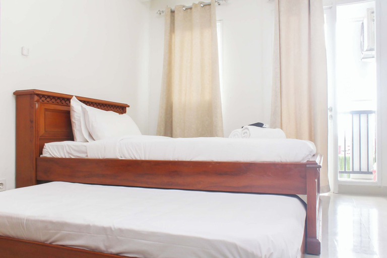 Bedroom 3, Comfort Studio At Signature Park Grande Apartment, South Jakarta
