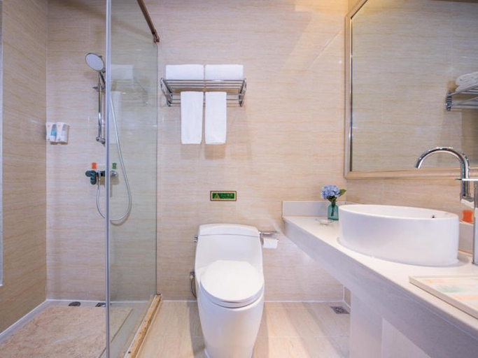 Bathroom 3, Vienna 3 Best Hotel Wuhu Wuxuan Airport, Wuhu