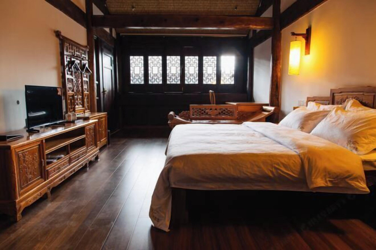 Bedroom 2, Jianyang Inn, Dali Bai