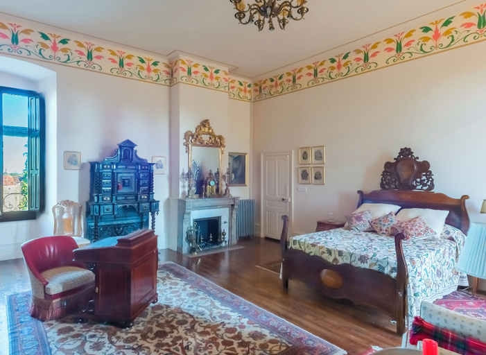 Bedroom 4, Château de Saint-Chartier, Indre