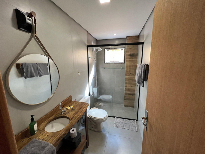 Bathroom 4, Studios Aromas do Campeche - Floripa, Florianopolis