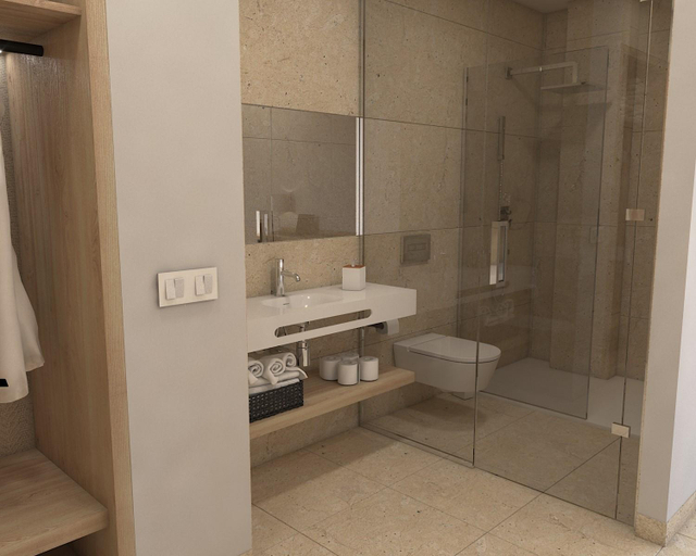 Bathroom 4, Hostal Anibal - AB Group, Baleares