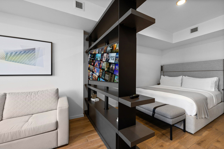 Bedroom 3, High-Floor Studio with Incredible Views, Miami-Dade