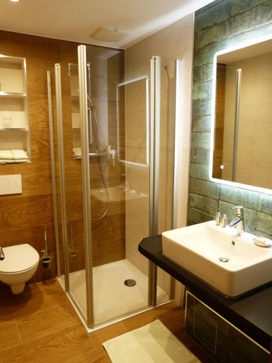 Bathroom, Hotel Und Gasthof Dreibeiniger Hund, Görlitz