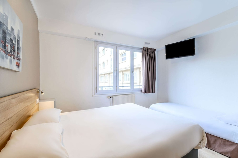 Bedroom 2, Comfort Hotel Alba Rouen, Seine-Maritime