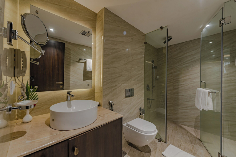 Bathroom 4, Goldfinch Hotel Mangalore, Dakshina Kannada