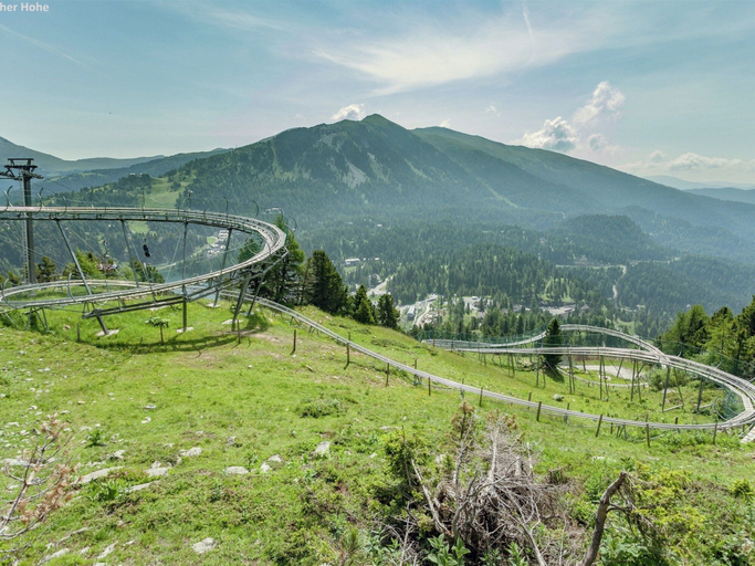View from property 3, Quiet Chalet in Turracherhöhe with Sauna & Indoor Hot Tub, Murau