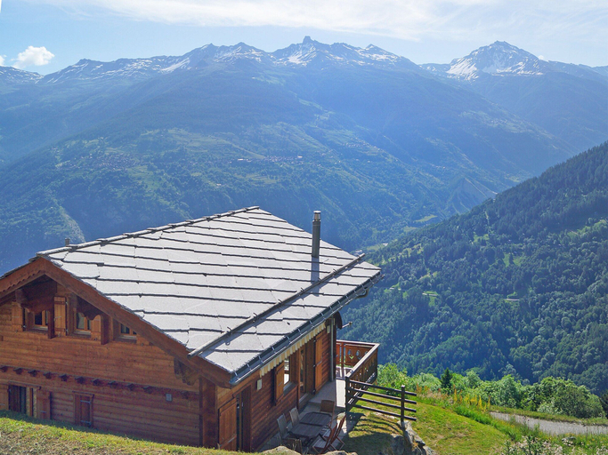 Exterior & Views 2, Chalet in Les Collons Near Ski Lift, Hérens