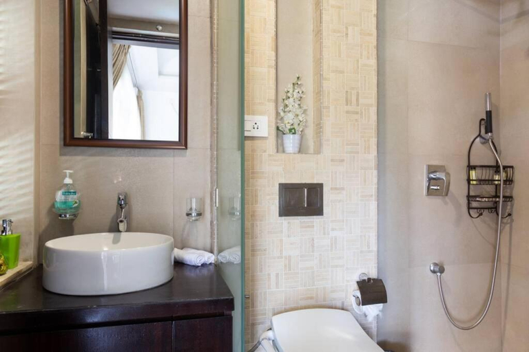 Bathroom 2, Ochre Villa- Luxury property in Assagaon / Vagator, North Goa