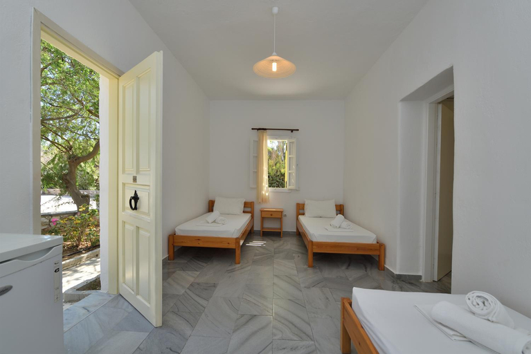 Bedroom 2, Surfing Beach Village Paros, South Aegean