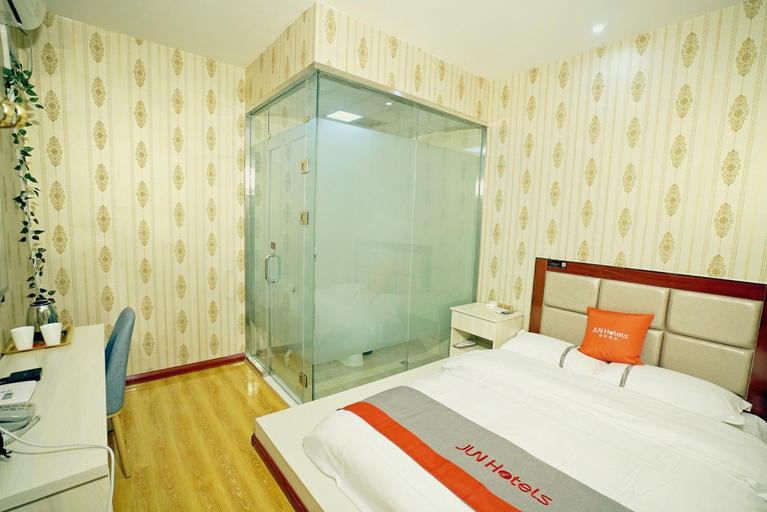 Bedroom 5, JUN Hotels Gansu Jiayuguan Jingtie District Guanghui Community, Jiayuguan