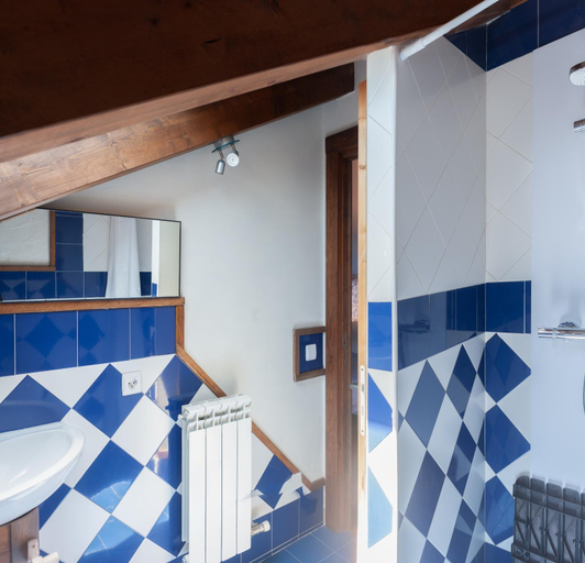 Bathroom 2, Albergue A'Noguera, Huesca