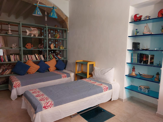 Bedroom 1, Tipica casa marinara carlofortina, Carbonia-Iglesias