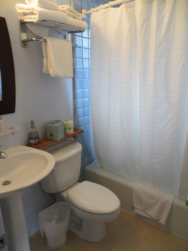 Bathroom 4, Casa Del Mar Inn, Santa Barbara