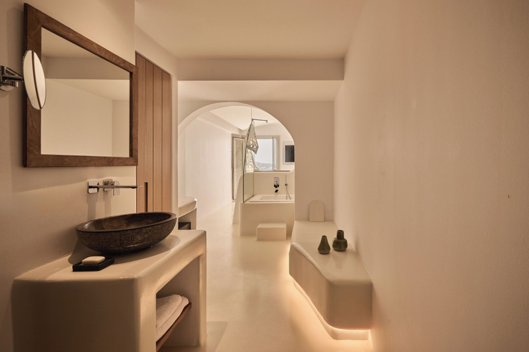 Bathroom 3, Ovea Mykonos, South Aegean