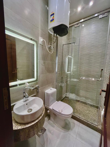 Bathroom 4, City View Palace Hotel, 'Abdin