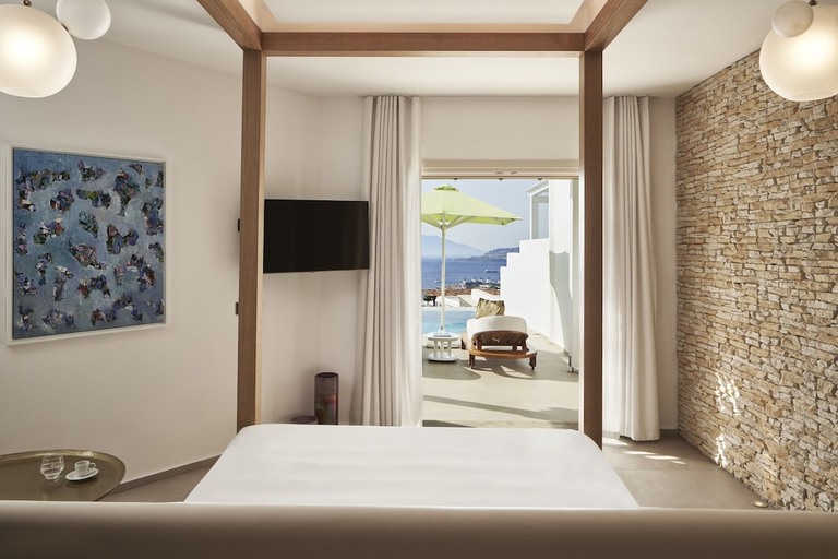 Bedroom 2, MYCONIAN NAIA, South Aegean