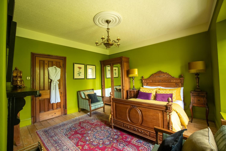 Bedroom 2, House of Brohedyn, Ceredigion