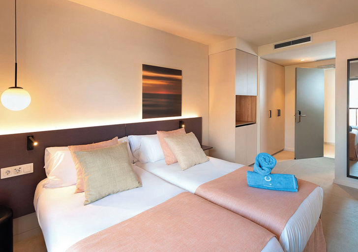 Bedroom 4, AQUA Hotel Promenade & Spa, Barcelona