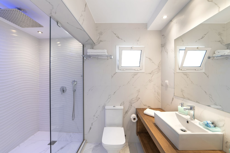Bathroom 3, Naiades Marina Hotel Adults only 16+, Crete