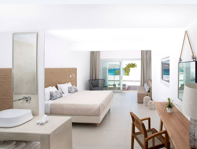 Bedroom 3, Manoula's Beach Mykonos Resort, South Aegean