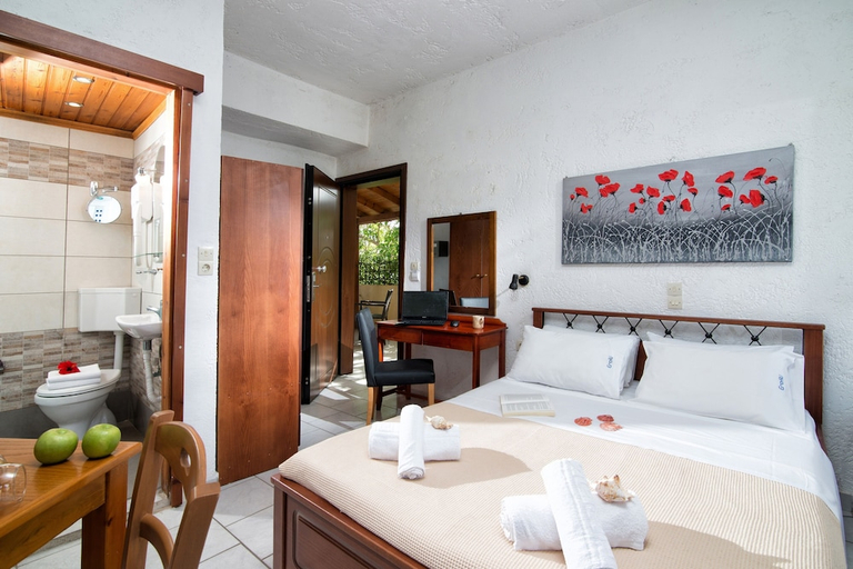 Bedroom 2, Erofili Apartments, Crete