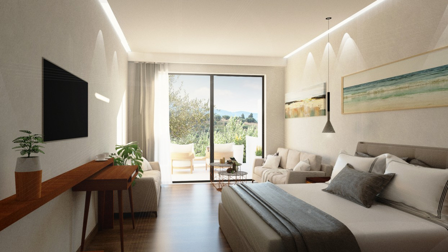 Bedroom, Wyndham Corfu Acharavi, Ionian Islands