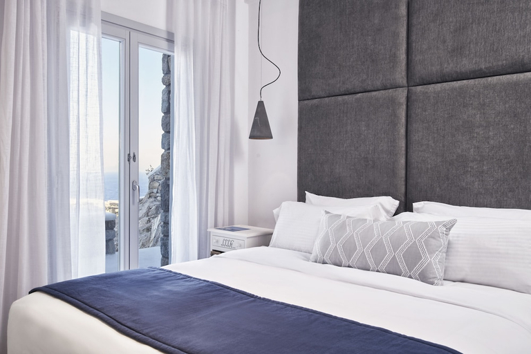 Bedroom 3, Katikies Elia House Mykonos, South Aegean