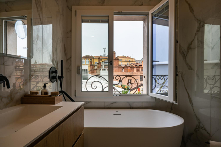Bathroom 2, PANORAMA APARTMENT, Bologna