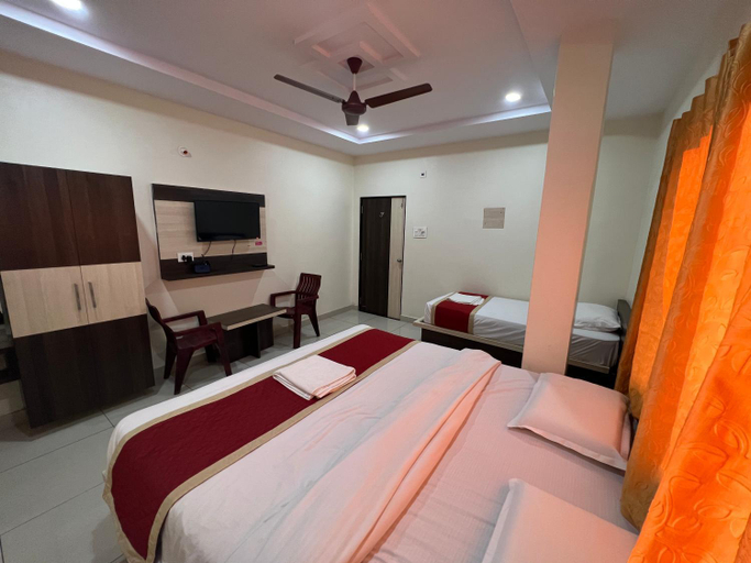 Bedroom 2, Sri Bhavya Residency, Khammam