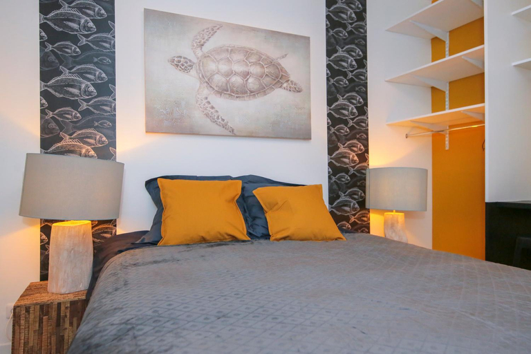 Bedroom 2, L'Ocean, T2 hypercentre chic et cosy, Wifi par SOVALFI, Loire