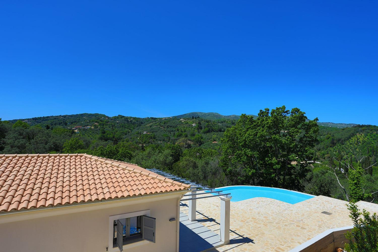 Balcony/terrace 5, Brand New Villa Loki with Large infinity pool WiFi and Sea Views, Ionian Islands