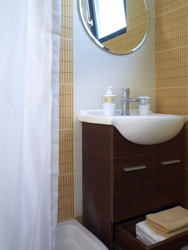 Bathroom 5, Aeolis Apartments & Studios, North Aegean