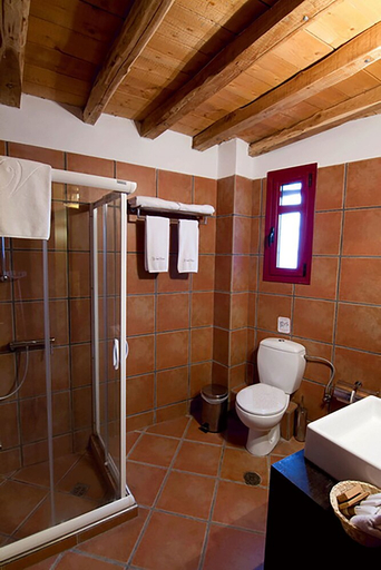Bathroom 4, The Varos Residences Hotel, North Aegean