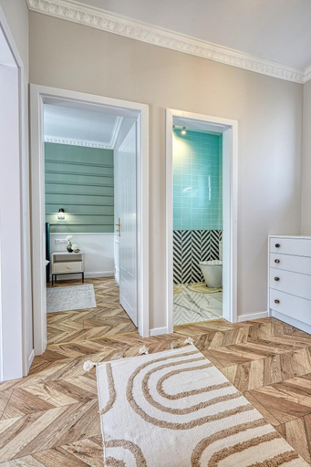 Bedroom 3, The Doors Boutique Apartments, Mosonmagyaróvár