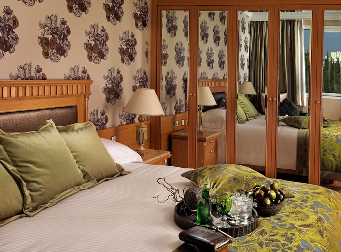 Bedroom 1, Divani Caravel Hotel, Attica