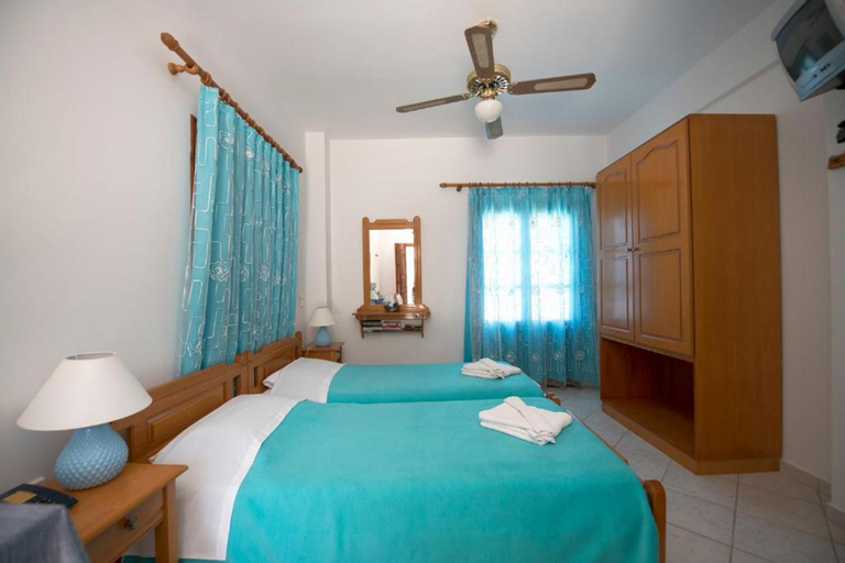 Bedroom 4, Amphitrite Apartments, South Aegean