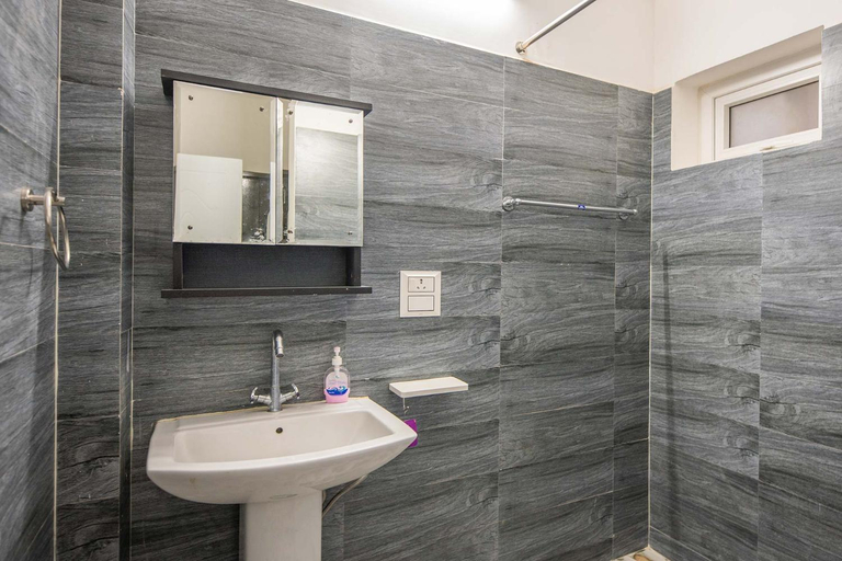 Bathroom 2, StayVista at Pines & Spruce - Exclusive getaway, Garhwal