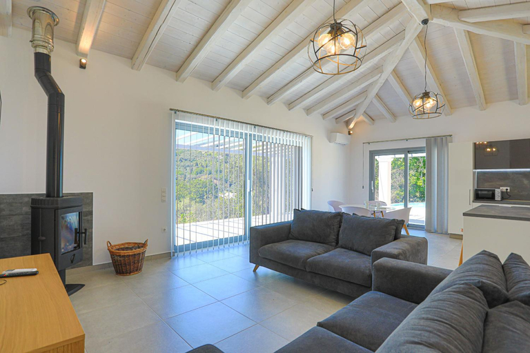 Bar/lounge 3, Brand New Villa Loki with Large infinity pool WiFi and Sea Views, Ionian Islands