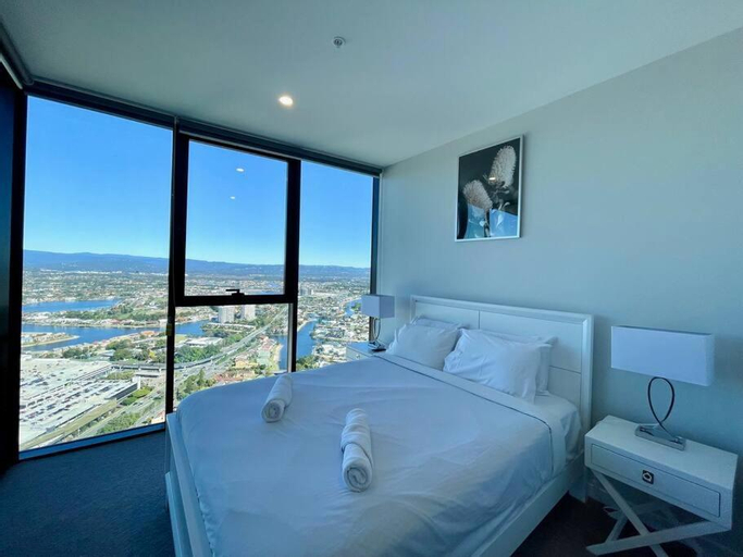 Bedroom 2, Luxury stunning riverview 1 bedroom apt 479F, Gold Coast