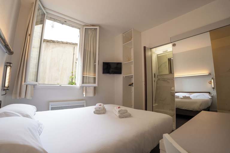 Bedroom 2, Hotel des Grands Hommes - Bordeaux Centre, Gironde