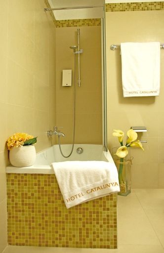 Bathroom, Hotel Catalunya, Sassari