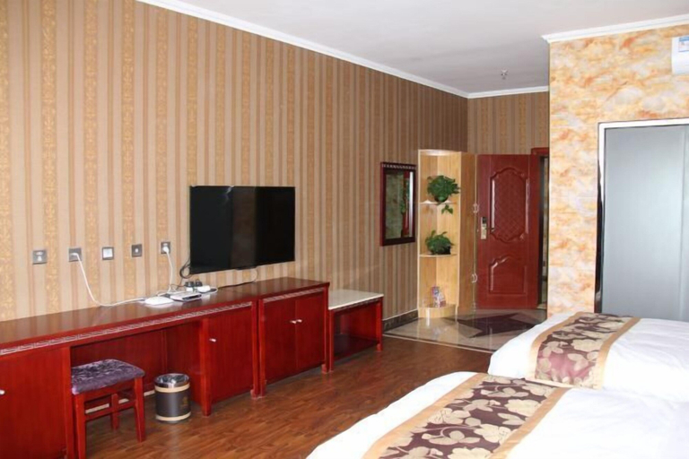 Bedroom 3, Ju De Hotel, Jiayuguan
