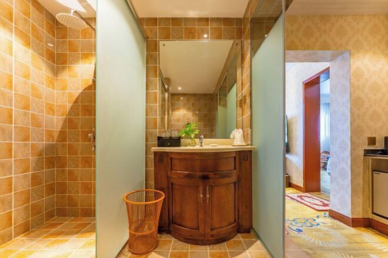 Bathroom 4, Westqiang Homeland Hotel, Ngawa Tibetan and Qiang