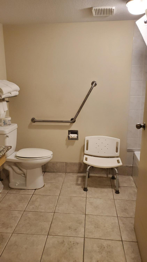Bathroom 4, Travelodge by Wyndham Stony Plain, Division No. 11