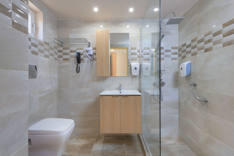 Bathroom 5, Golden Odyssey Hotel - All Inclusive, South Aegean