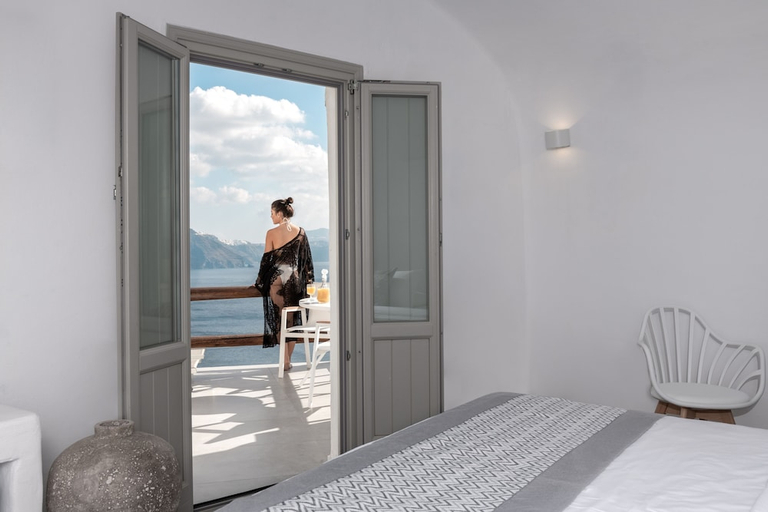 Bedroom 2, Caldera Premium Villas, South Aegean